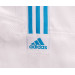 Кимоно для дзюдо с поясом Adidas Club белое с голубыми полосками J350-BELT 75_75