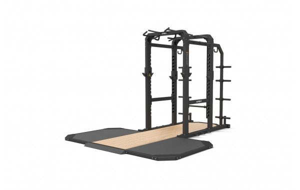 Силовая полурама с помостом Spirit Fitness SP-4203-P 600_380