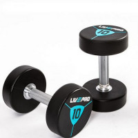 Гантели в уретане 36 кг Live Pro Premium Urethane Dumbbells LP8000-36