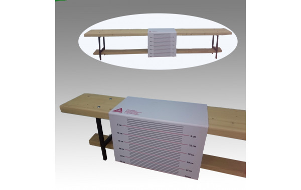 Линейка складная для измерения уровня гибкости на гимнастическую скамейку ФСИ 10232 600_380