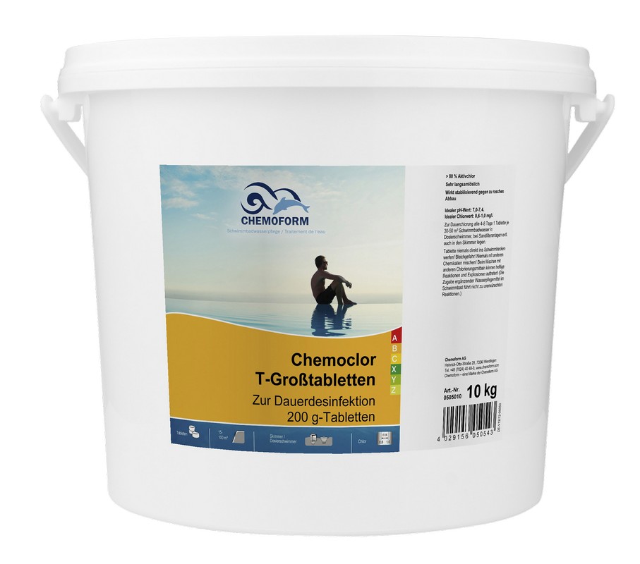 Кемохлор Chemoform Т-Таблетки 200г 0505010, 10кг 907_800