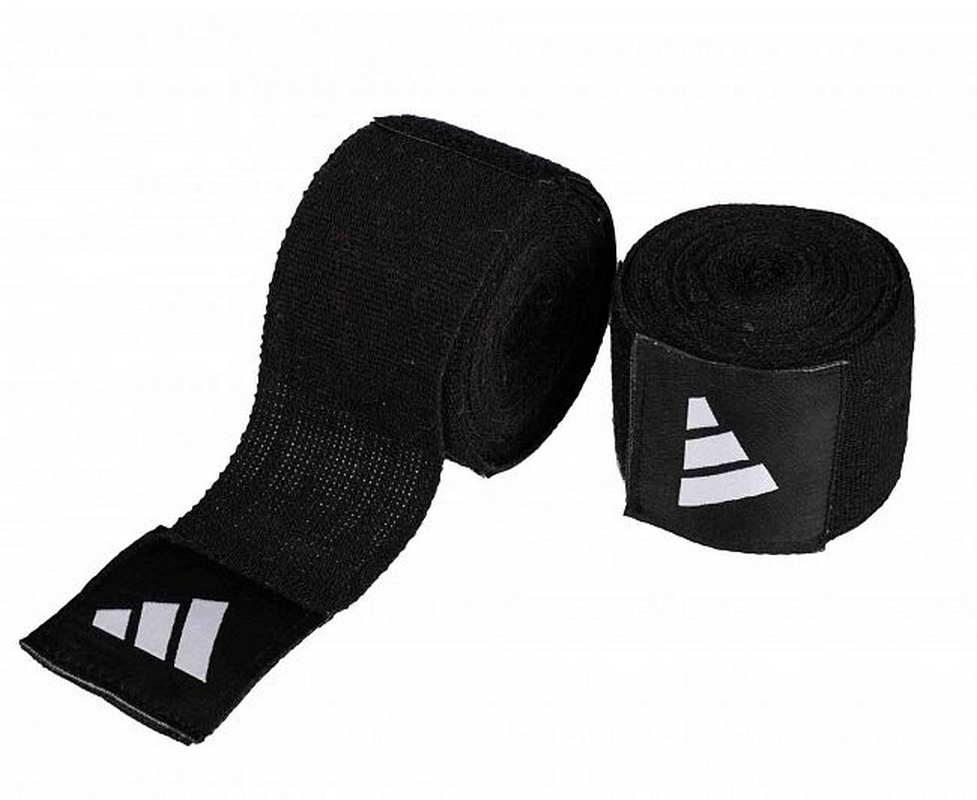 Бинты боксерские Boxing Mexican Style Pro Hand Wrap adiBP032S черный 977_800