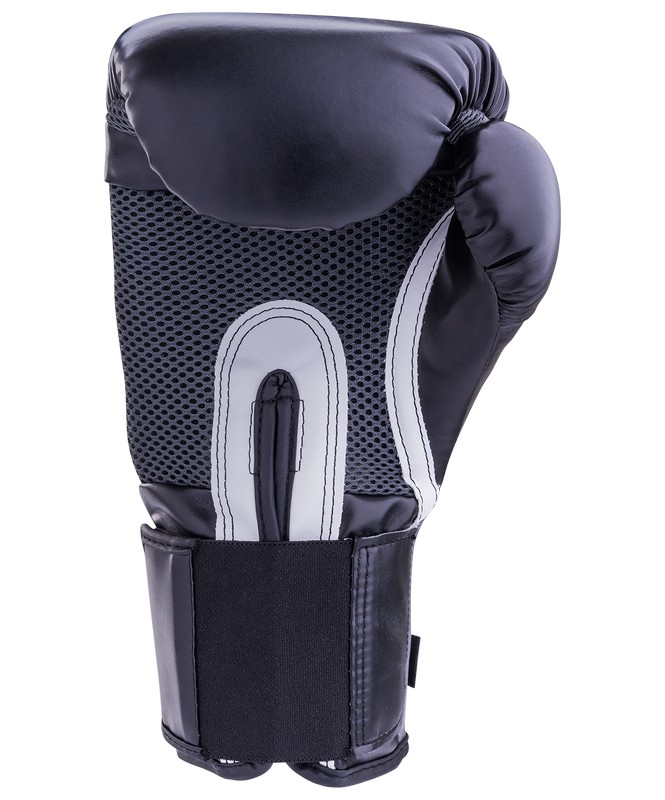 Перчатки тренировочные Everlast Pro Style Anti-MB 2314U, 16oz, к/з, черный 665_800