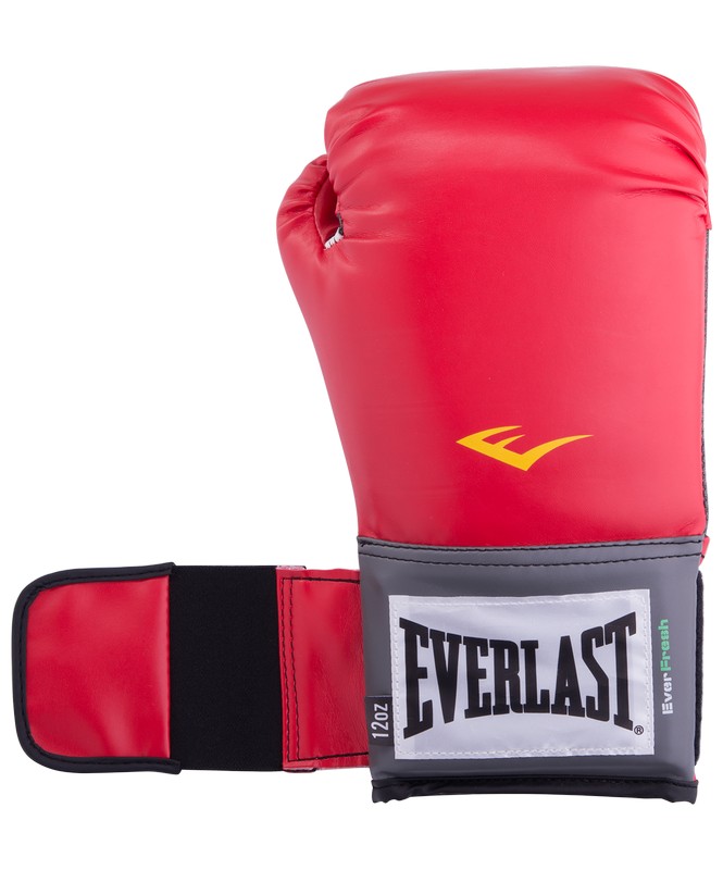 Перчатки боксерские Everlast Pro Style Anti-MB 2112U, 12oz, к/з, красный 665_800