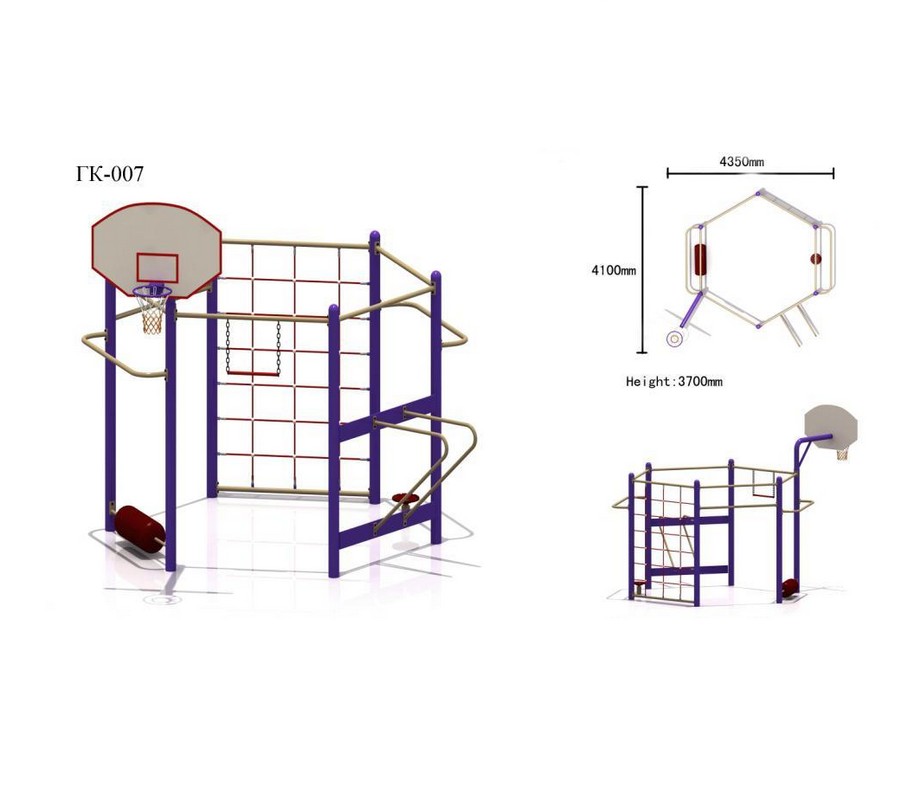 Игровой спортивный комплекс Hercules ГК-07 902_800