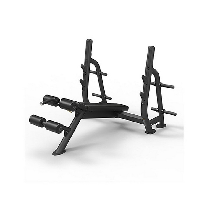 Олимпийская скамья с отрицательным углом наклона Spirit Fitness SP-4211 700_700