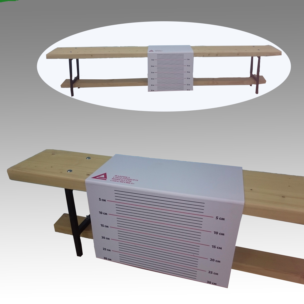 Линейка складная для измерения уровня гибкости на гимнастическую скамейку ФСИ 10232 1000_1000