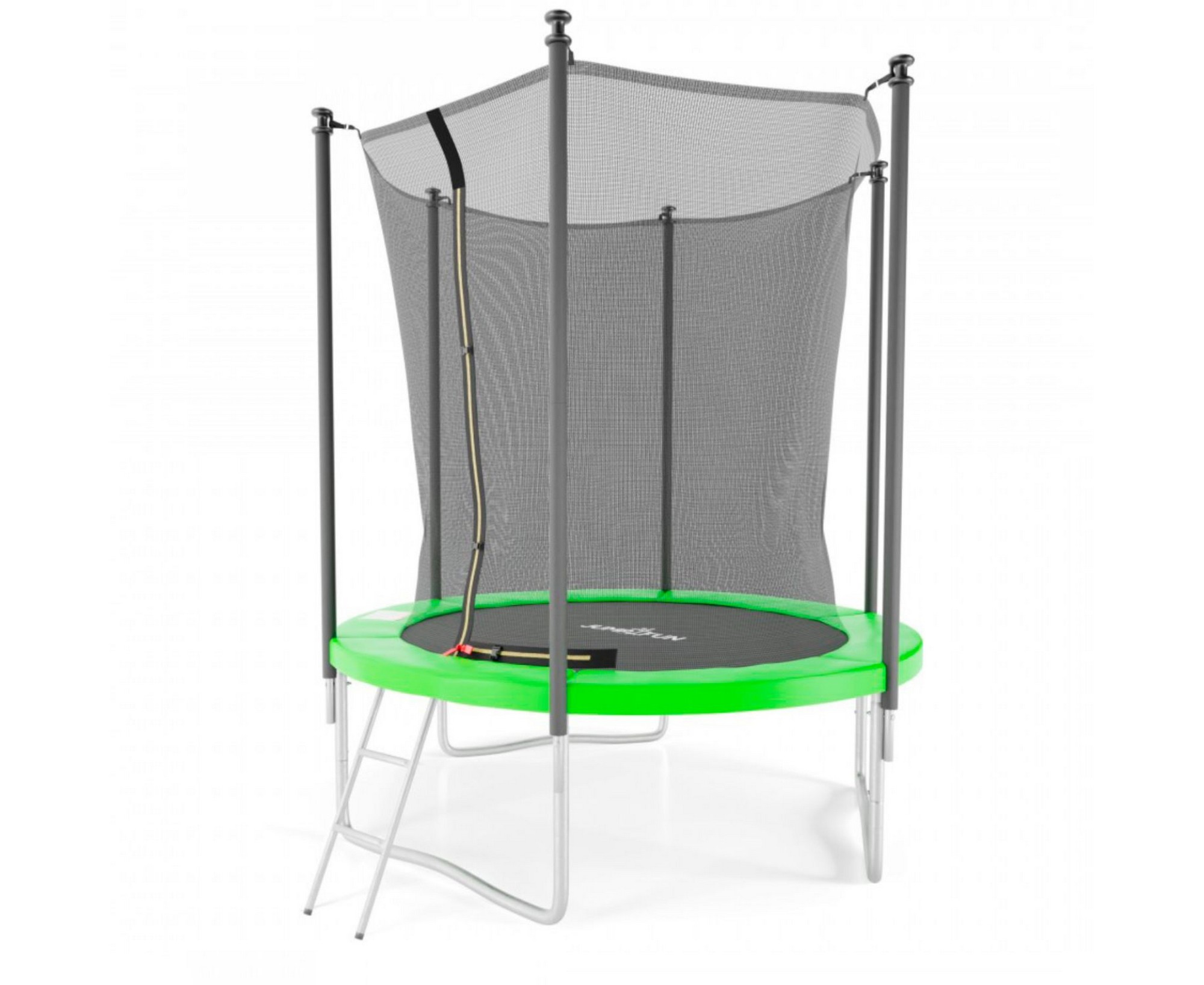 Батут DFC Trampoline Stock JUMP4FUN, с внутренней защитной сеткой TRA22FUJ4F-603 салатовый 2000_1636