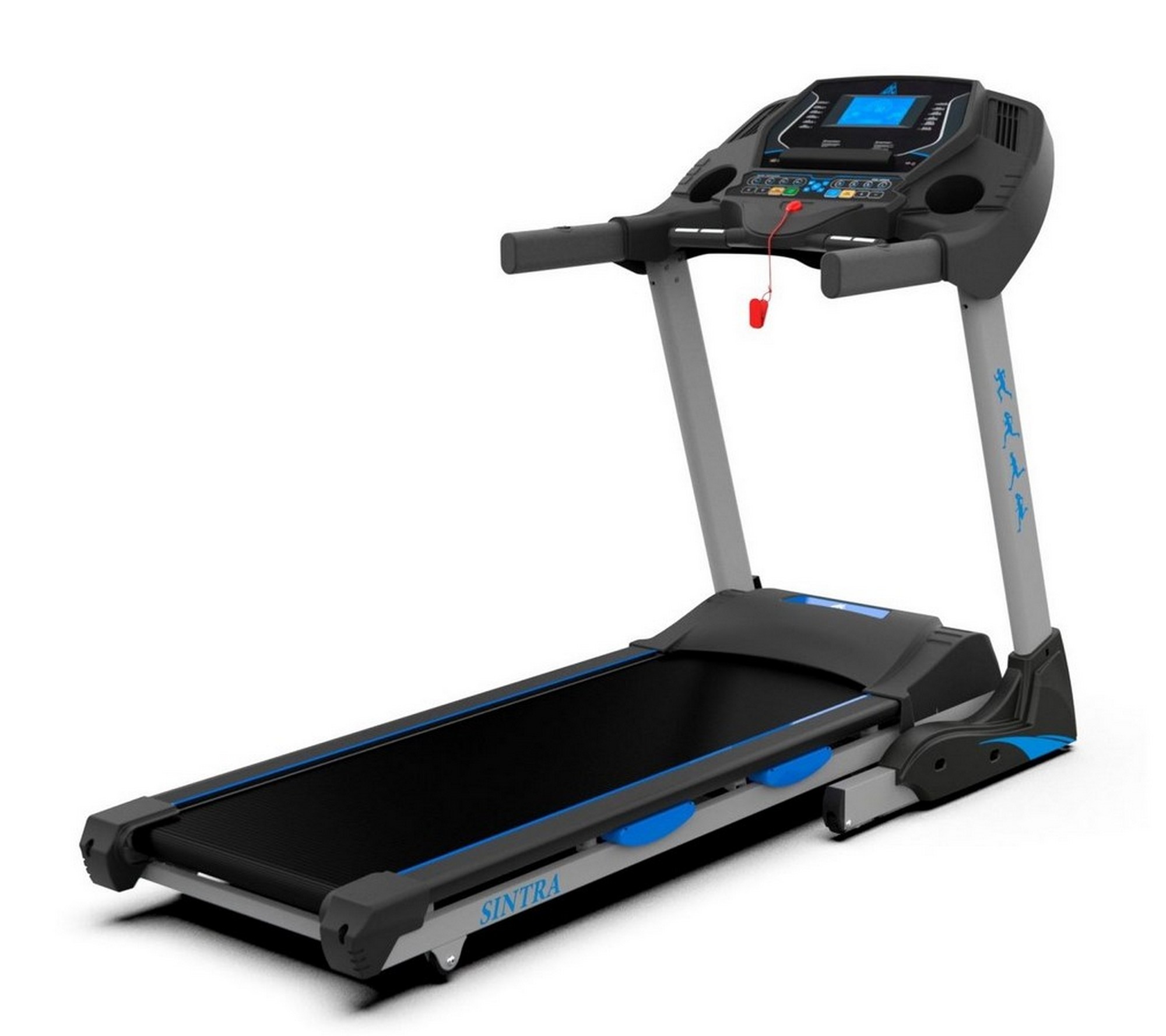 Беговая дорожка DFC Sintra T760B Blue 2000_1777