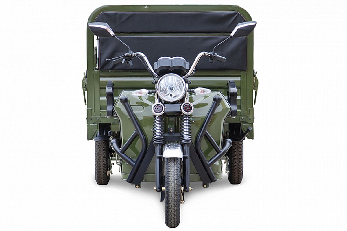 Грузовой электротрицикл RuTrike D4 NEXT 1800 60V1200W 022761-2374 серый 1200_800